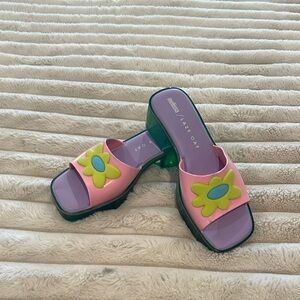 Flowered Melissa sandals